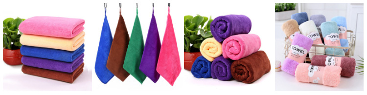 400克30*30加厚洗碗巾擦手巾超细纤维毛巾吸水方巾批发清洁抹布详情3