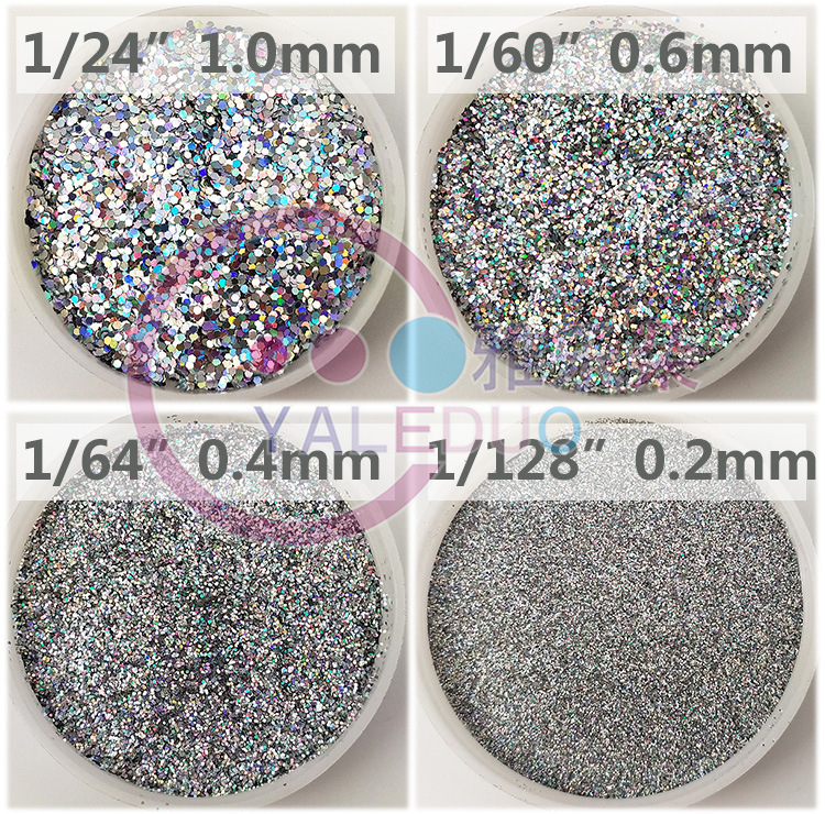 PET high-temperature glitter bottle, laser silver hexagonal gold scallion powder sheet, irregular-shaped sequins, diy nail art stage decoration materials pic 6