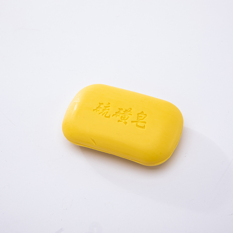 Hot-selling sulfur soap for washing face and hair, soap wholesale pic 3
