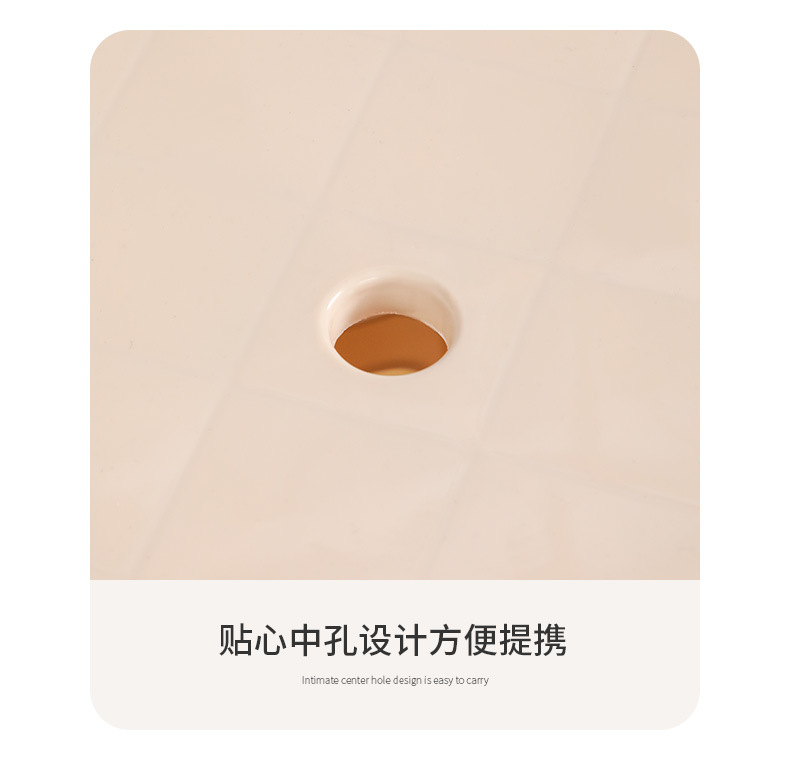 Factory wholesale plastic stools, thickened anti-drop chairs, simple style outdoor conference square stools, stackable pic 11
