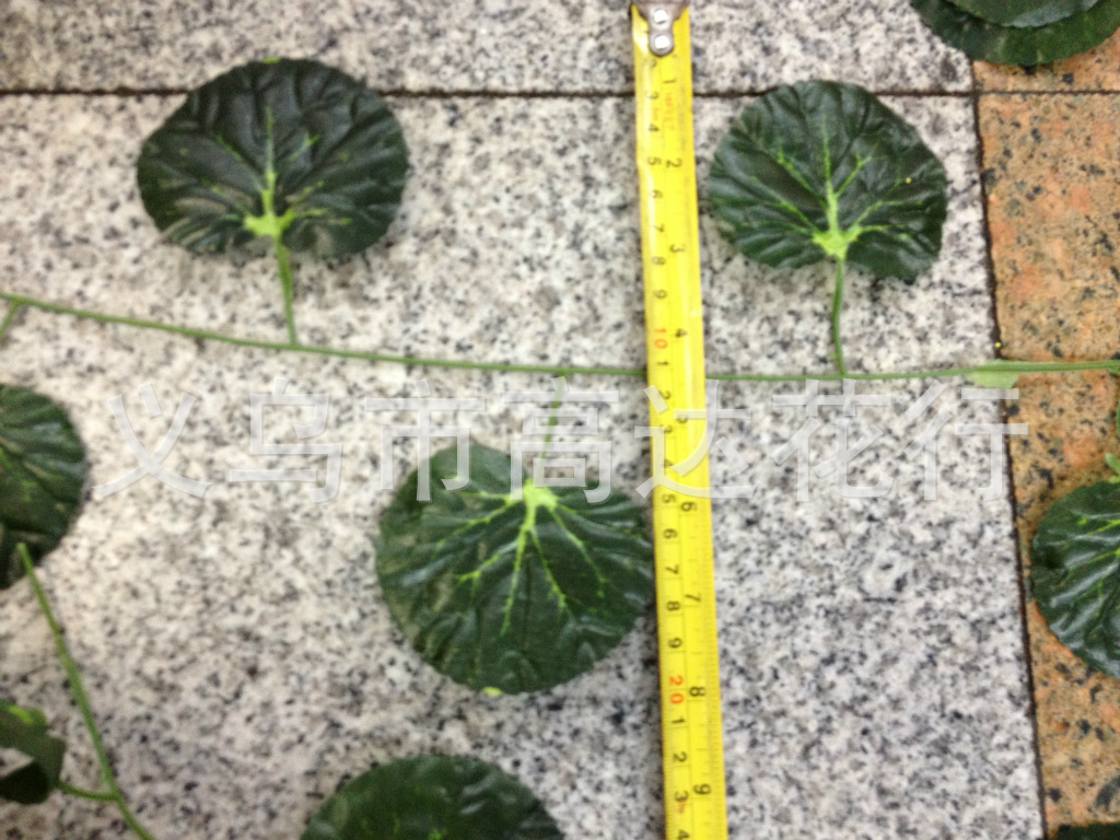 Artificial red maple leaf vine, ivy decorative vine, grape leaf vine manufacturer, ten-thousand-year green leaf vine pic 20
