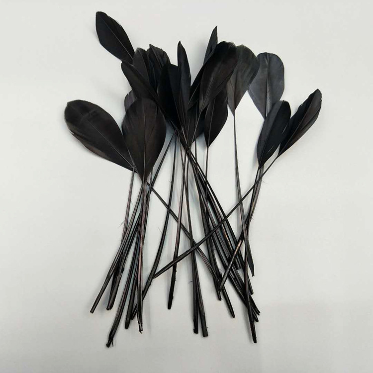 The manufacturer wholesales a large quantity of materials for decorative accessories such as large, colorful feather corsages and head flowers made of goose feathers pic 23