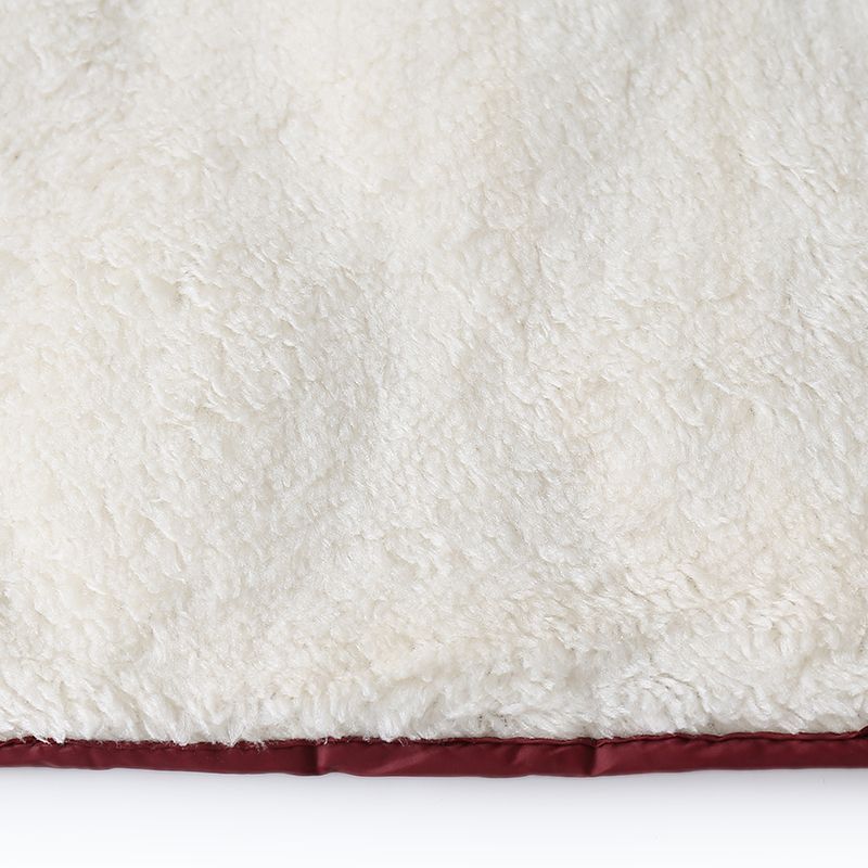 加绒加厚羊羔绒马甲女2022新款洋气马甲女保暖背心秋冬妈妈装坎肩详情14