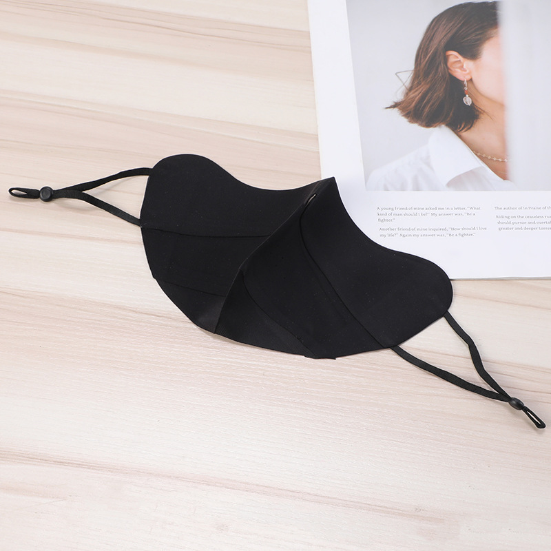 多色无痕防晒口罩夏季透气薄版立体面罩修容显脸小冰丝女防晒面罩详情6