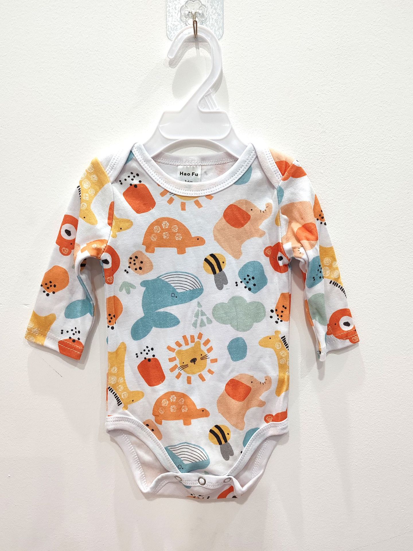 婴幼儿新款长袖爬服哈衣男女宝款棉质舒适春秋款详情1