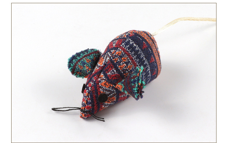 Wholesale of pet supplies, pet cat toys, fabric flower mice, cat toys, catnip simulation mice, self-entertaining toys pic 14
