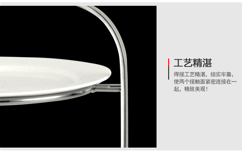 欧式下午茶点心架子 铁艺婚庆甜品台鸟笼摆件 杯子蛋糕架多层西点详情11