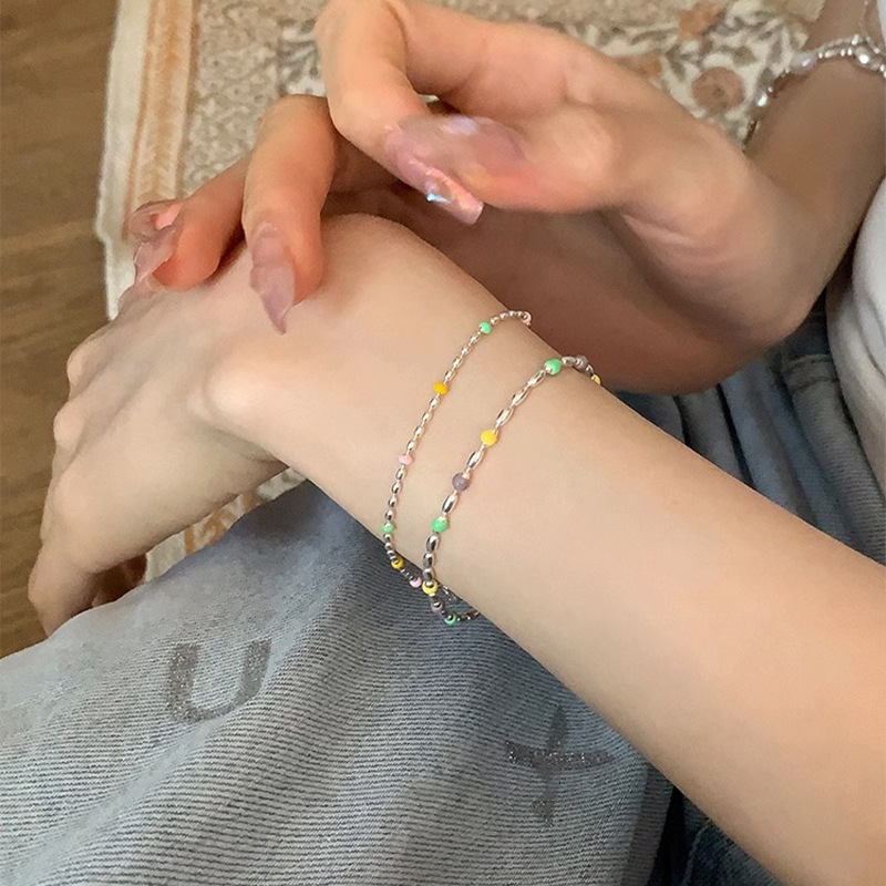 韩国东大门新款小众设计感百搭戒指女麻花极简风组合锆石开口手饰详情2