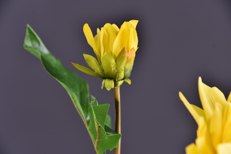 Factory direct sales of high-end artificial dahlia with realistic touch, wholesale of high-end artificial dahlia for home decoration, shopping malls and hotels pic 7