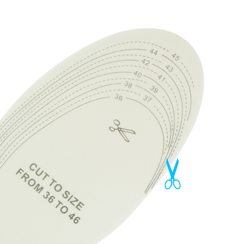 Factory direct sales of four-season latex insoles, export insoles, white breathable, freely cut, sweat-absorbing linen insoles for men and women pic 8