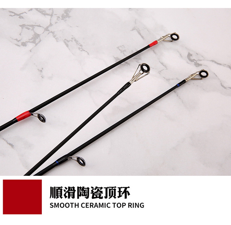 Cross-border fiberglass reinforced plastic Lull rod insert joint rod ML adjustable lull rod foreign trade Amazon long-distance throwing road sliding rod fishing rod pic 9