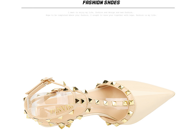 289-6欧美时尚铆钉女士尖头浅口高跟单鞋女式夏季新款凉鞋批发详情59