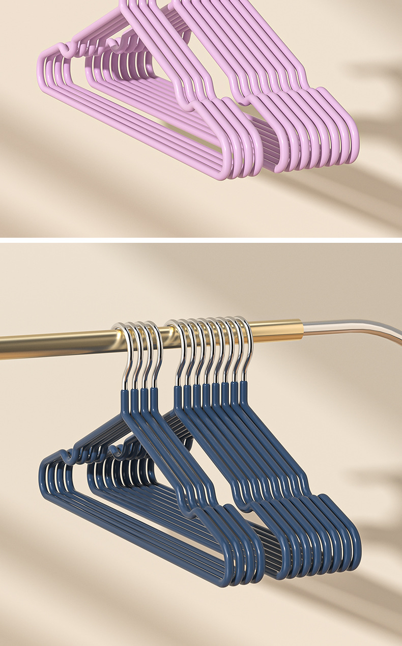 抖音爆款成人无痕防滑衣架家用衣架防滑浸胶原材可挂吊带厂家直销详情13