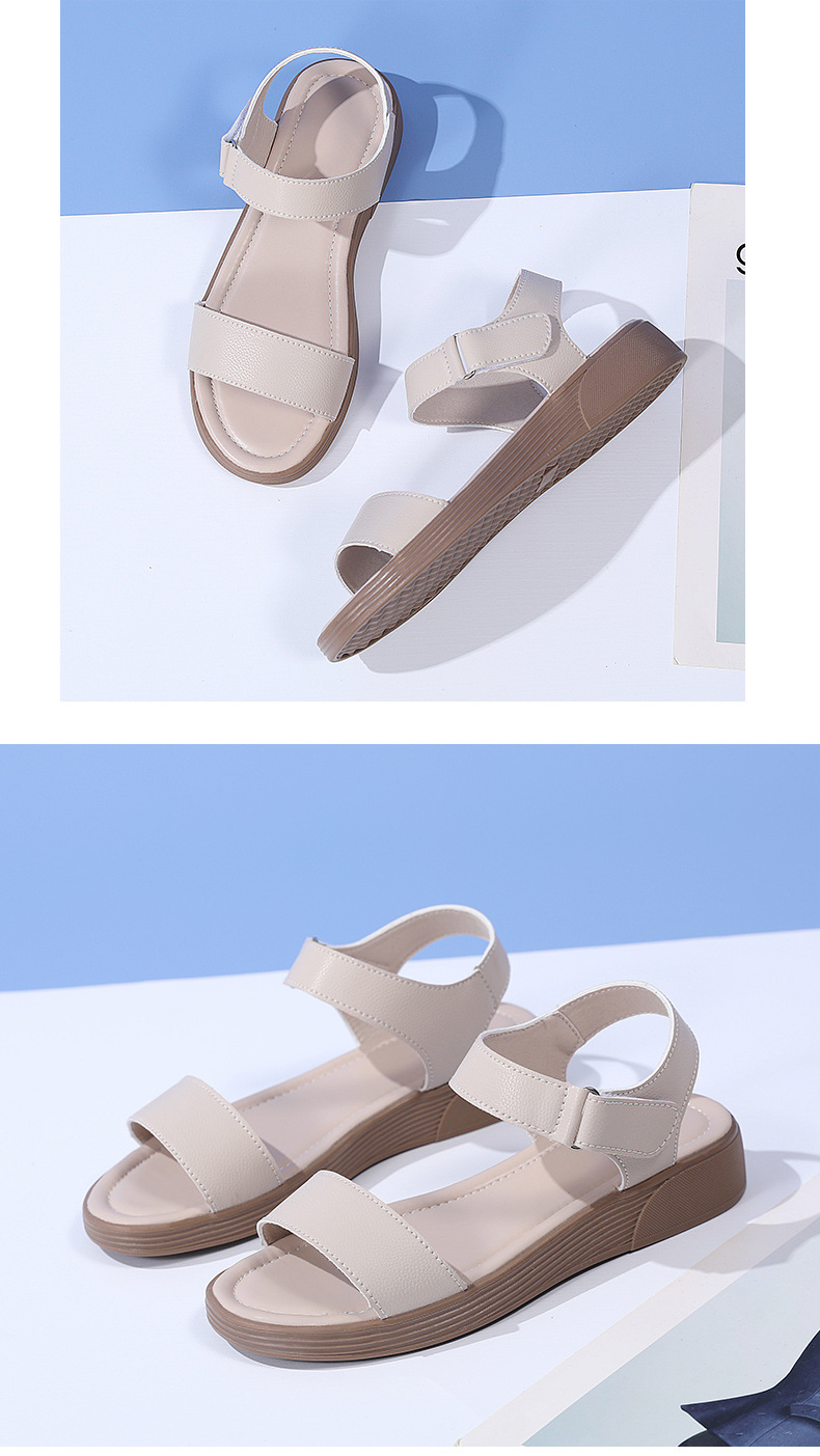 2024新款平底凉鞋女夏季外穿舒适软底女士凉鞋防滑时尚休闲女鞋详情22