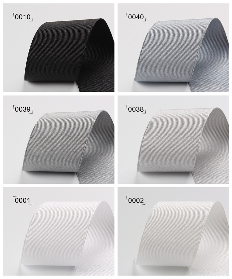Dingxin Korean woven tape, threaded edge polyester tape, DIY handmade bow, hair accessory, clothing ribbed ribbon, colorful ribbon pic 16