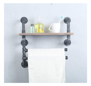 镀锌发光置物架一字层板壁挂墙上书架金属隔板客厅墙面LED灯架详情8