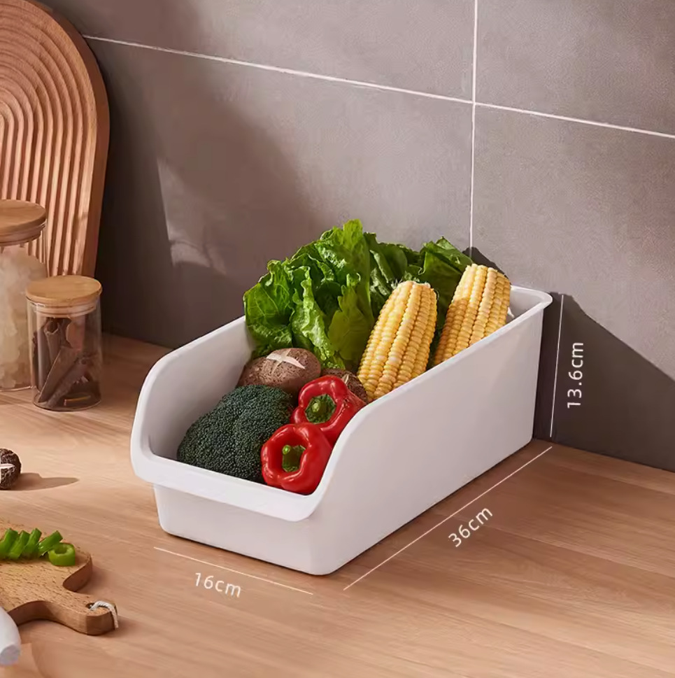 G635 Japanese-style kitchen refrigerator storage box drawer storage box, a highly efficient frozen food organization wonder pic 6