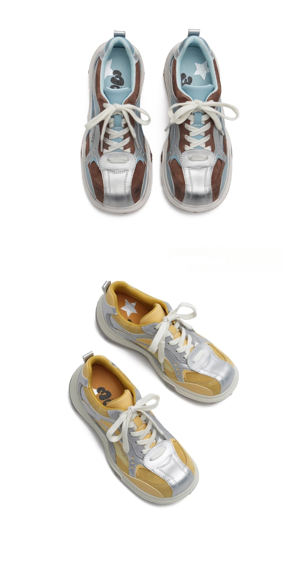 马速主义2025新款小众设计ins潮萌爪鞋女春厚底运动鞋休闲大头鞋详情14