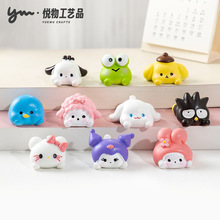 创意可爱表情仿真多肉仙人掌盆栽 diy装饰品盲袋配件微景观小摆件详情5