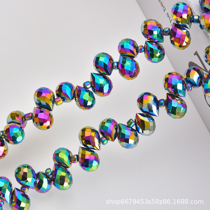 水晶横孔草莓珠468串珠DIY手工耳环饰品手链项链配件材料散珠详情1