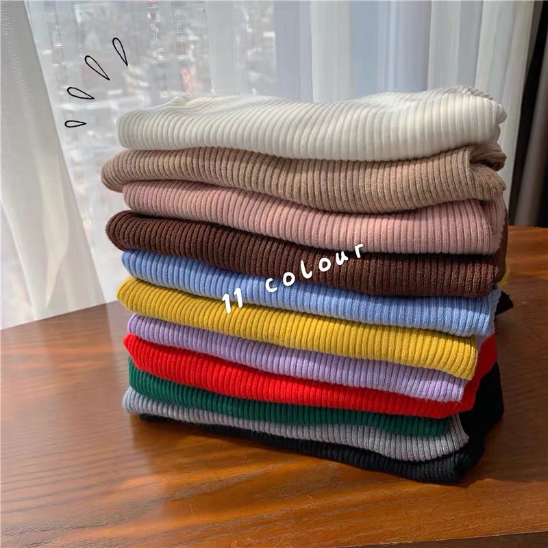 Semi-high-neck sweater base layer for women's autumn and winter, stylish and slimming inner layer top, new versatile knitted sweater, long-sleeved hair replacement pic 31