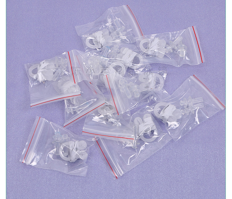 Factory direct sales of simple waterproof nose clip and earplug sets with ropes, wholesale of in-ear soft earplugs pic 10