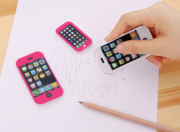 Creative mobile phone-shaped eraser, mobile phone eraser, student eraser, student stationery wholesale Taobao supply pic 6
