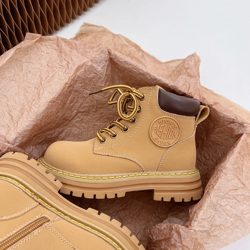 夏萌童鞋2022秋季新款男女童拼色软底板鞋儿童便捷侧魔术贴休闲鞋详情2