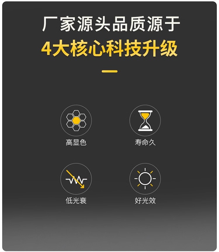 cob轨道射灯酒店壁画服装店吊杆明装射灯led灯筒灯家用导轨聚光灯详情4