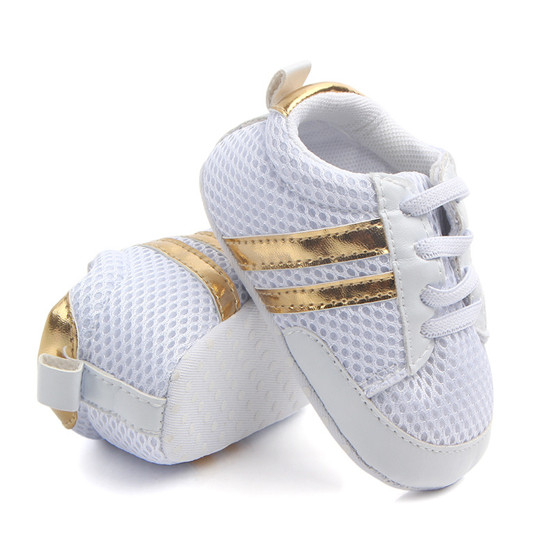 Wholesale spring and autumn breathable mesh baby shoes, soft-soled anti-slip baby walking shoes, casual 0842 pic 20