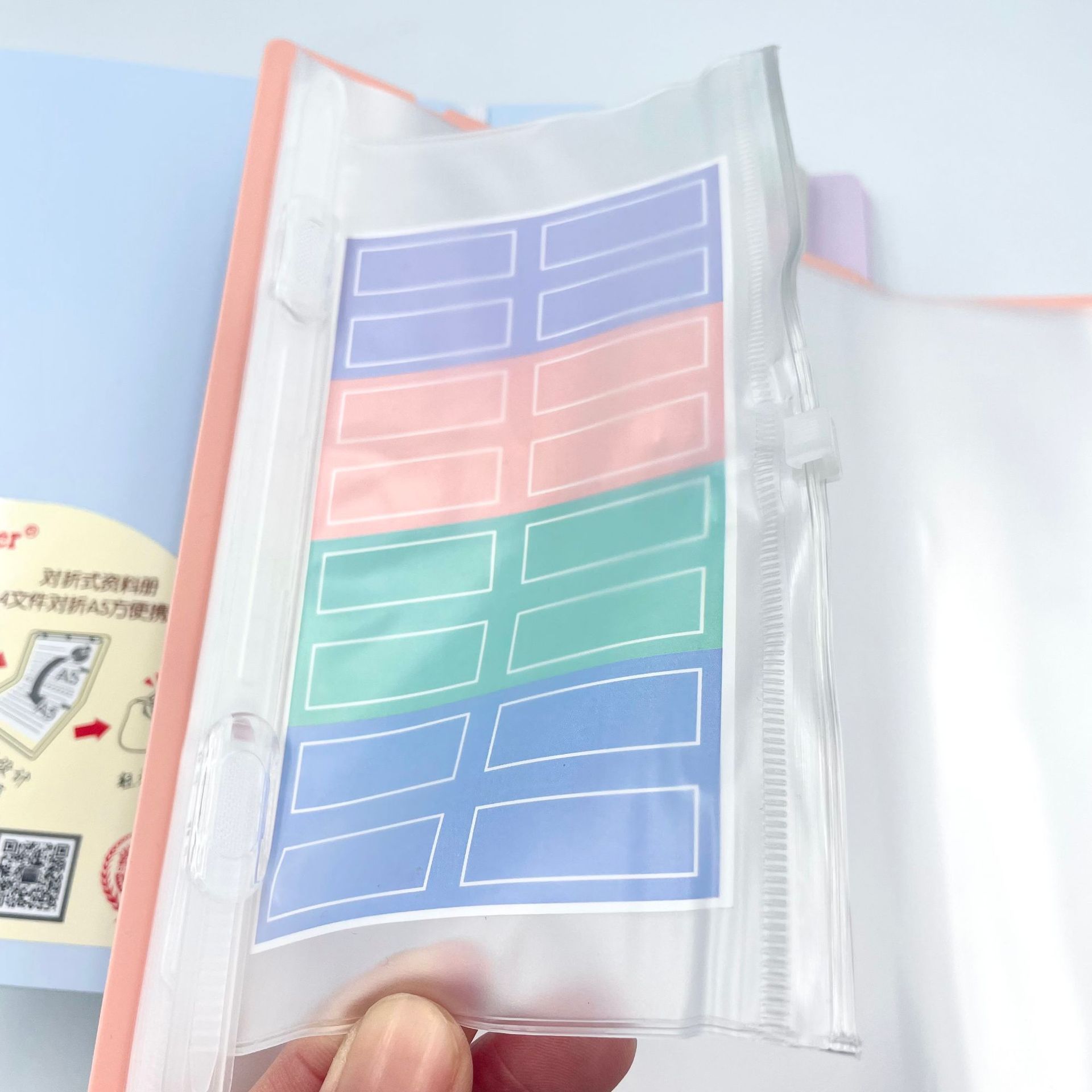 Folded A4/A5 student test paper book and pregnancy checkup form. Business materials. Easy to carry. Waterproof and environmentally friendly pic 14