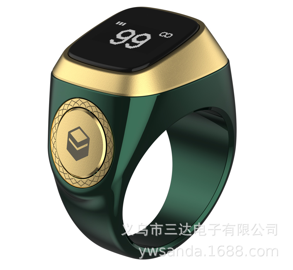 IQIBLA  first Muslim smart ring with tasbih beads function pic 9
