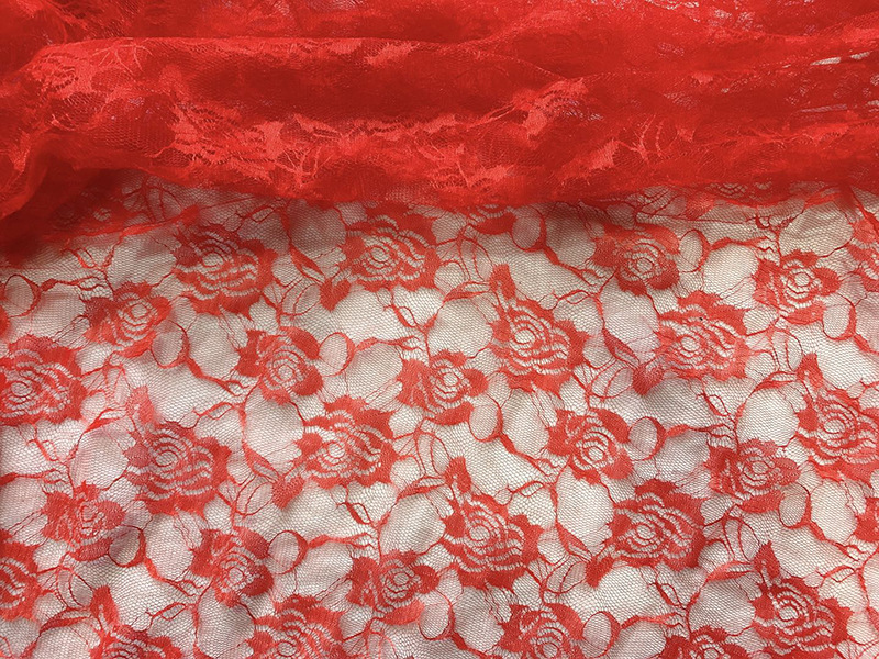 Wholesale and customization of home textile and clothing accessories, non-elastic rose fabric, skirts, wedding dresses, underwear, lace fabric pic 16