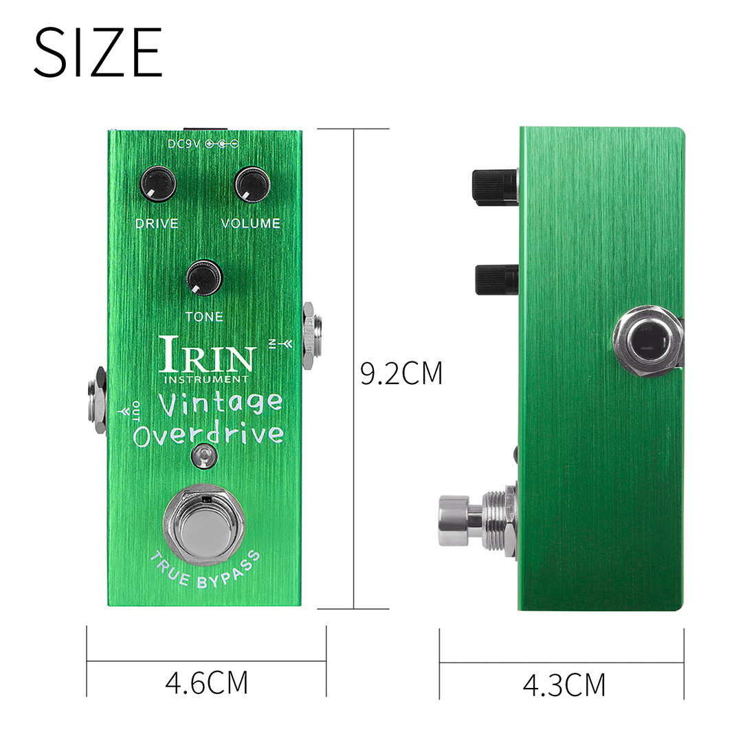 IRIN guitar эффекторный деформатор с искажением перегрузки и задержкой трелла, специализирующийся на небольших блоках электронного припева pic 3