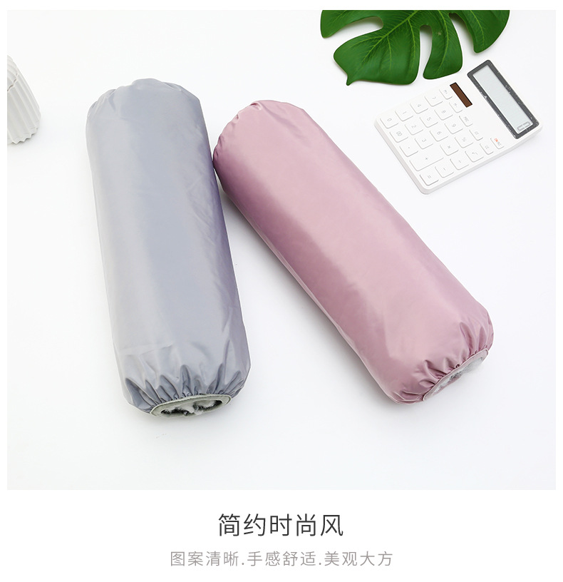 Wholesale of extended and enlarged waterproof sleeve sleeves in solid color, oil-proof, labor protection sleeves for men and women, adults and students pic 9