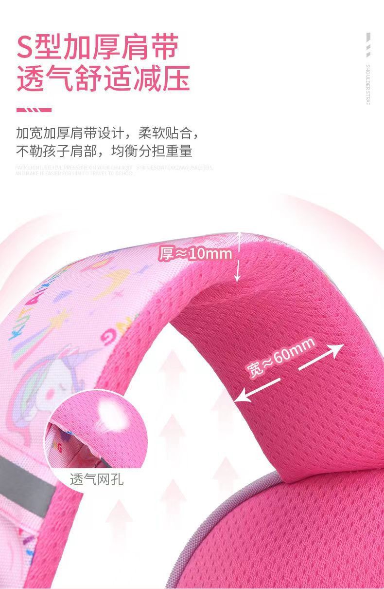 批发书包小学生三到六年级儿童男孩防水减负护脊双肩包女孩6-12岁详情2