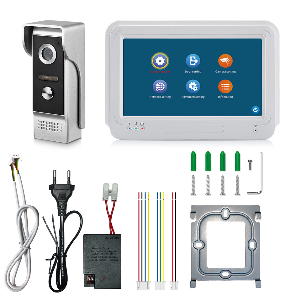 1080P APP smart video doorbell 2 million high-definition WiFi video doorbell pic 11