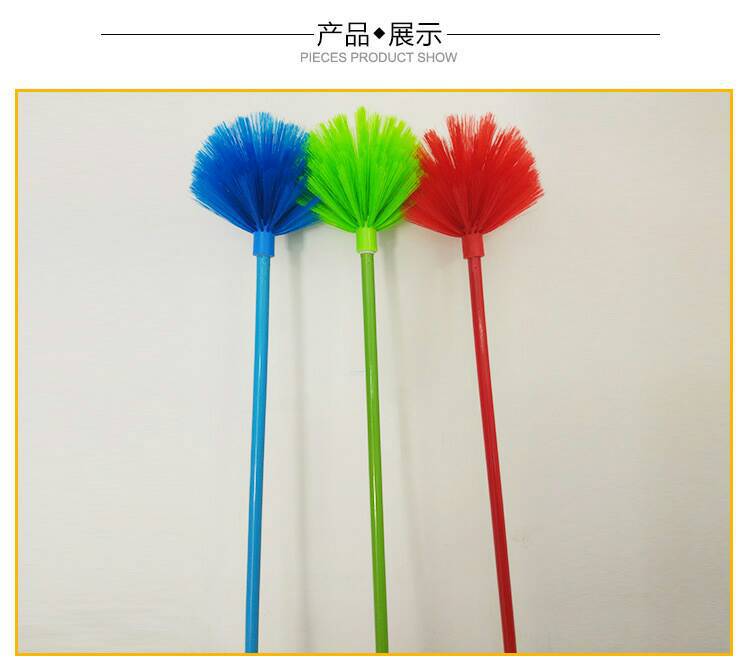 1705 Extended circular roof broom, retractable roof broom, house dust removal brush, dust removal duster pic 10