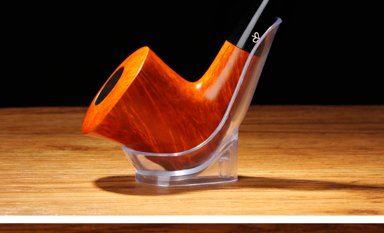 木香透明烟斗架烟斗支架厂家直供勺子型独立烟斗座单斗架一件代发详情18