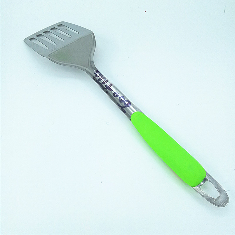 Factory direct supply of magnetic stainless steel plastic spatulas, large spatulas, kitchen cooking spatulas pic 7
