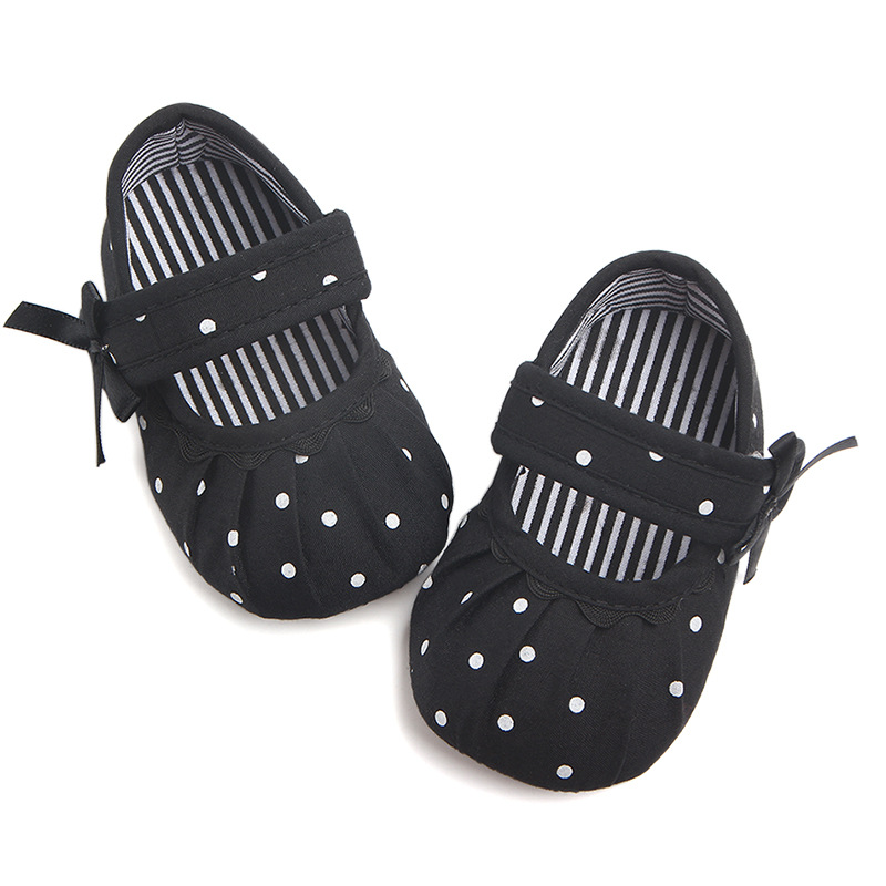 Autumn new polt-pleat Velcro baby walking shoes for export wholesale, baby walking shoes D0689 pic 3