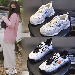 吸膜底真皮单鞋女2022秋季新款女士厚底透气小皮鞋休闲时尚女鞋潮详情7