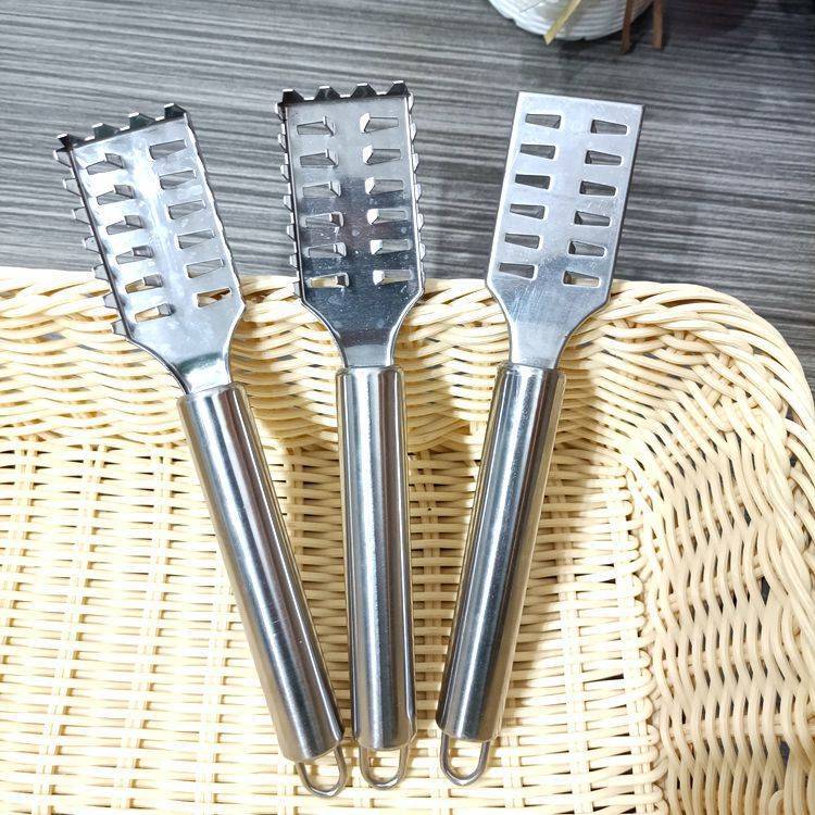 New fish scale planer, steel fish scale knife, fish scale scraper, metal fish scale brush, kitchen tool plane, 2 yuan supply pic 9