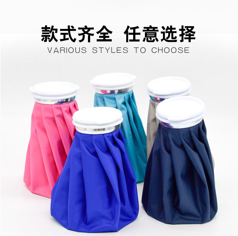 Portable folding ice packs, summer water-filled physical cooling bags, sports cold and hot compresses, leak-proof thickened ice packs wholesale pic 16