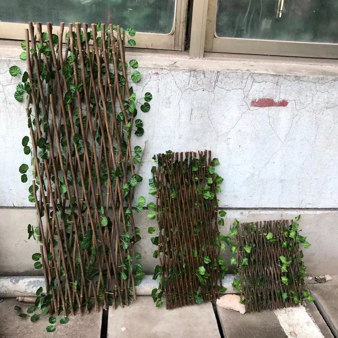 Simulated fence, wooden pole fence, wooden pole fence, fake fence, wall, fake fence, plastic fence, simulated wall pic 2