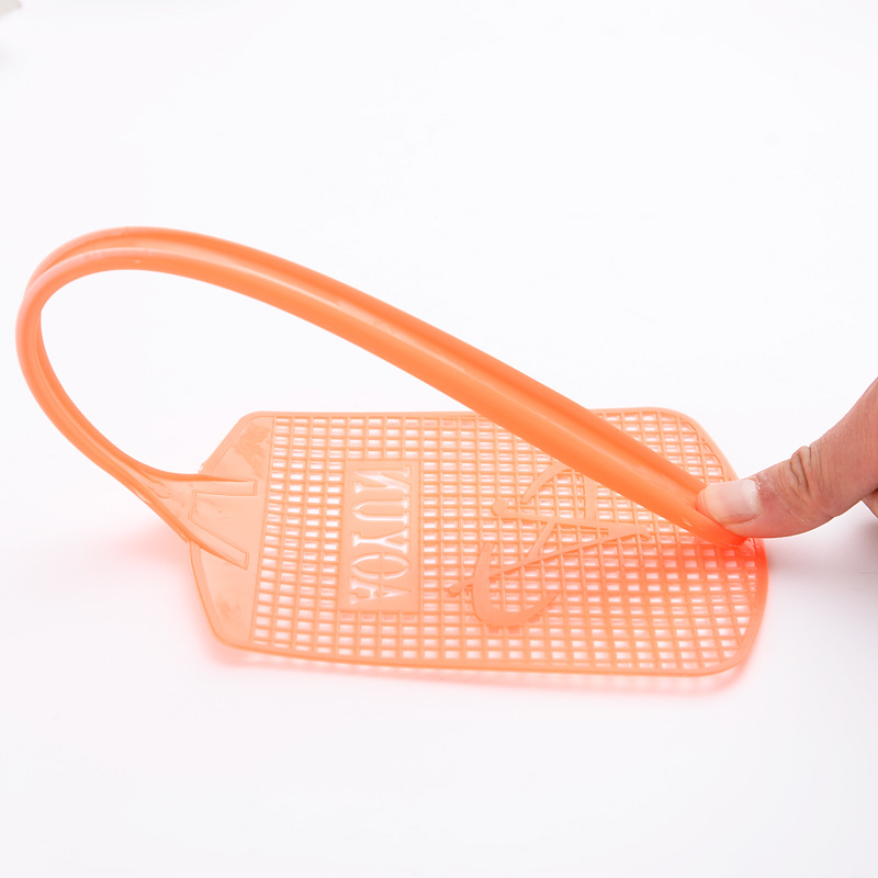 Large-sized household plastic long-handled fly swatter, manual mosquito swatter for summer, with hanging holes for convenient use, wholesale pic 28