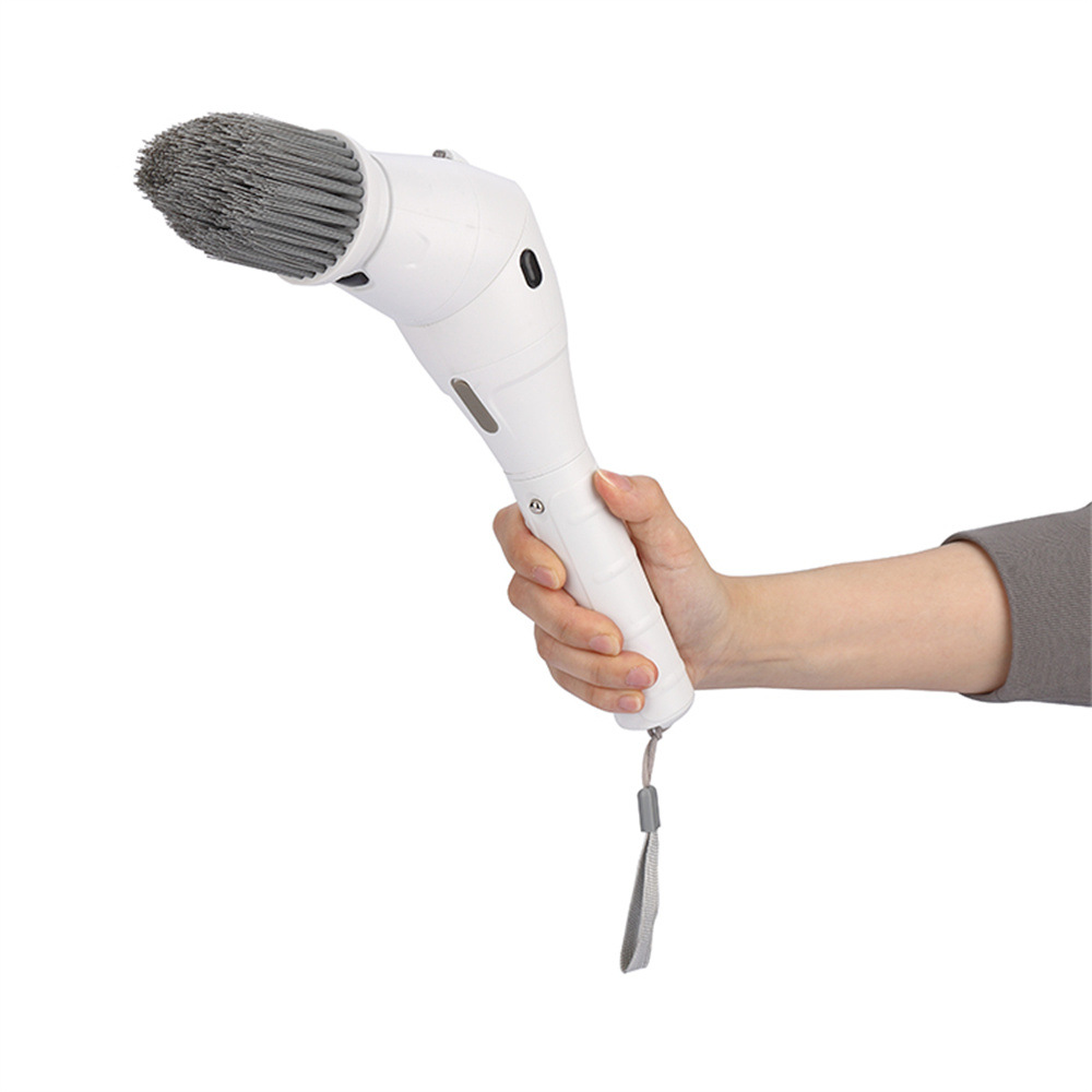 The new electric cleaning brush features an 8-in-1 display screen, three-position rotatable night light, and is a multi-functional waterproof wireless cleaning brush pic 34