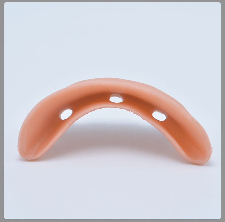 盛燚金银假牙外贸出口万圣节道具 电镀金银假牙 僵尸假牙 整蛊仿真搞笑牙套详情4