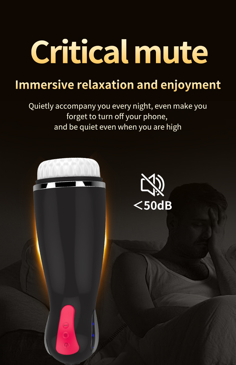 电动飞机杯男用成人情趣自动加热自慰器吮吸夹吸用品详情5