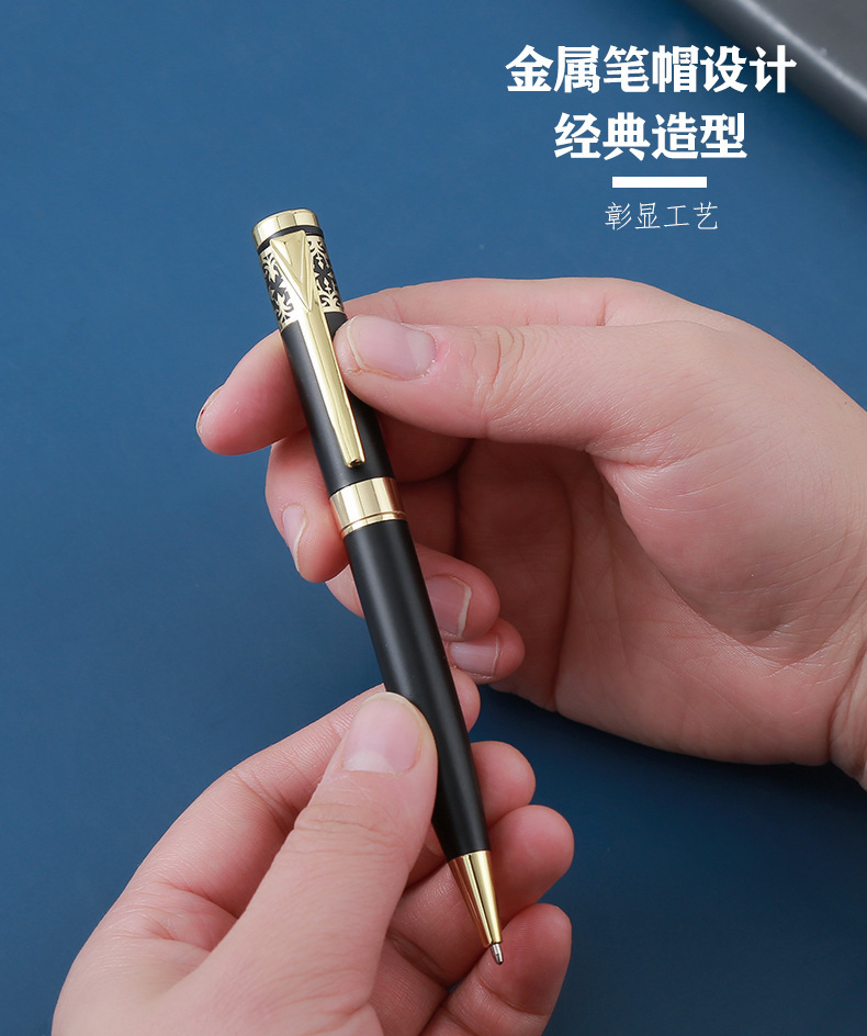 The manufacturer produces metal ballpoint pens, rotary ballpoint pens, gold-engraved metal pens, office pens and medium oil pens pic 6
